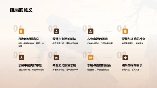 黄色复古读书笔记呼啸山庄PPT模板