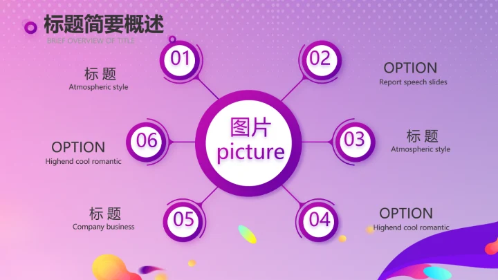 紫色大气电商促销活动策划PPT