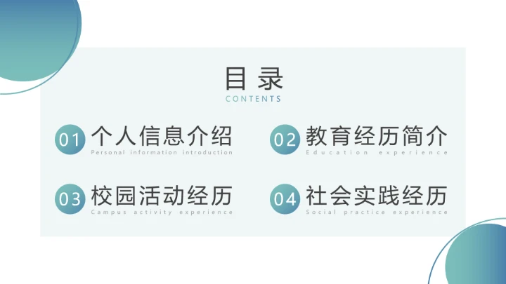 硕士研究生复试面试PPT