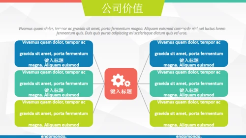 欧美低面商务汇报通用PPT模板