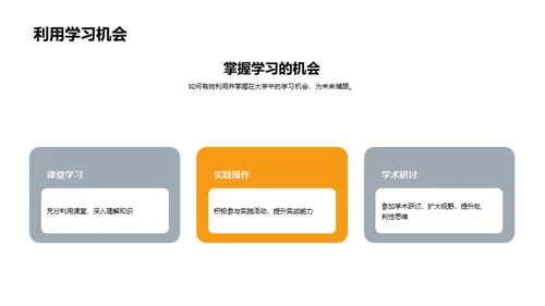 走向职场：大学生涯规划