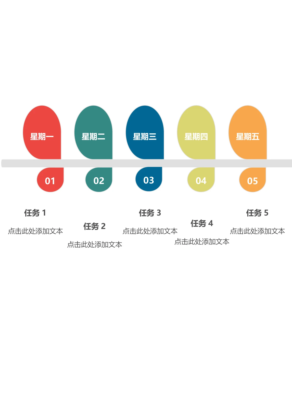 周期时间轴模板