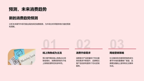 春节市场洞察报告PPT模板