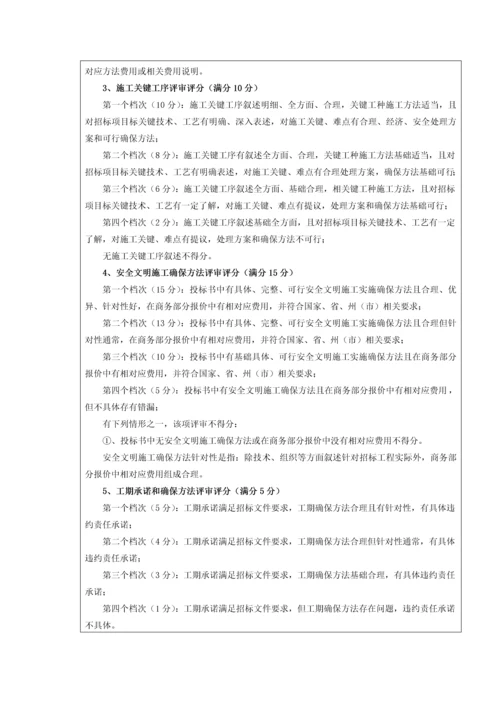 综合标准施工组织设计包括内容及评分基础标准.docx