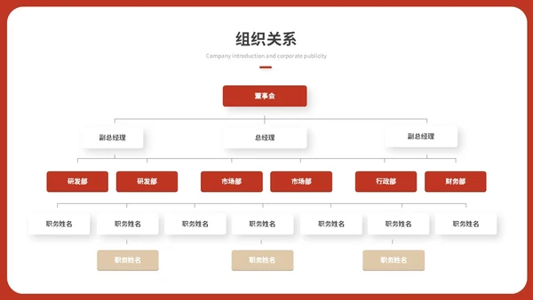 简约红色渐变产品发布会新品发布会公司介绍企业介绍ppt模板