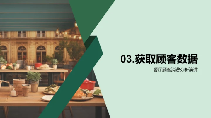 餐厅顾客消费分析