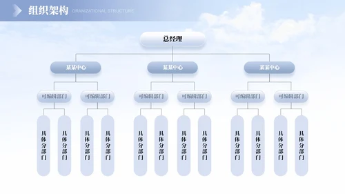 蓝色灰色紫色渐变简约商务公司简介商务通用公司汇报PPT模板公司介绍
