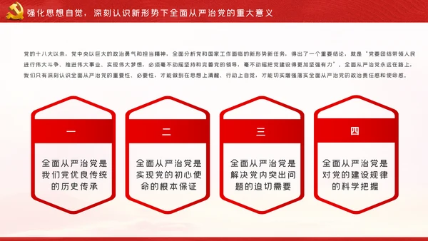 走在前作表率坚决扛起全面从严治党的使命担当ppt