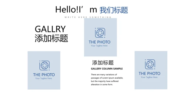 蓝色简约医药医疗报告动态PPT