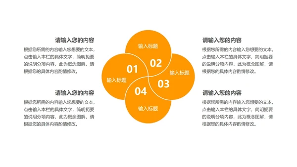 简约黄色读书分享主题PPT模板