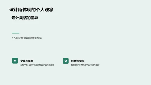 设计美学答辩报告PPT模板