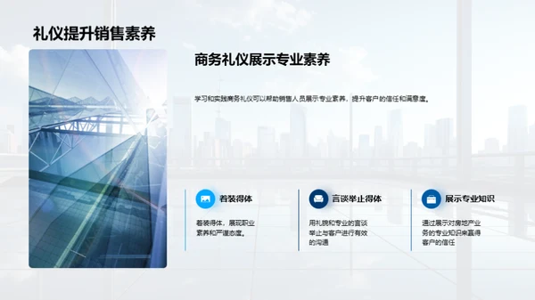 礼仪引领房产销售
