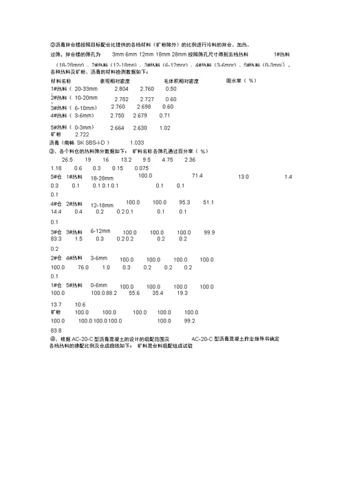 SBS改性AC沥青砼中面层施工方案