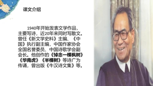 第23《父亲、树林和鸟》（课件）