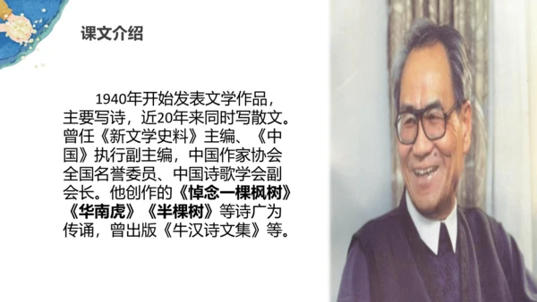 第23《父亲、树林和鸟》（课件）