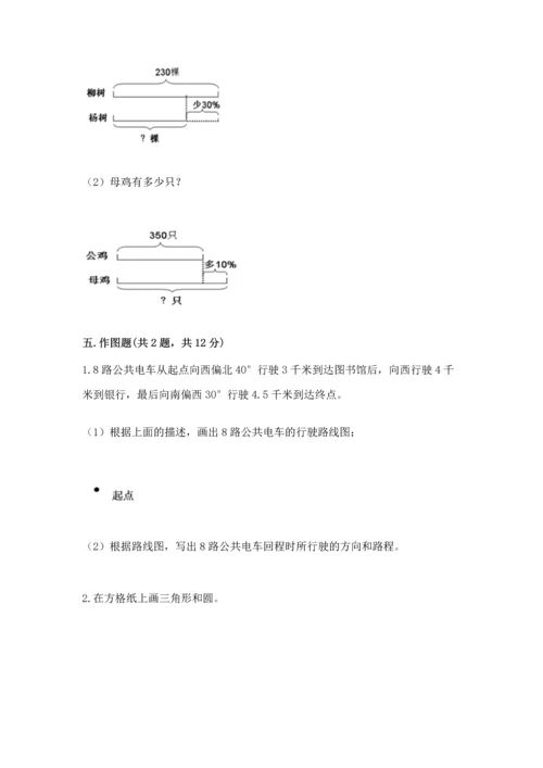 人教版六年级上册数学期末模拟卷附答案ab卷.docx