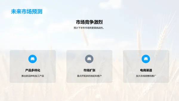 农产销售年中盘点