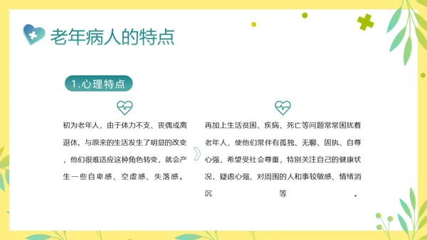 老年人身心健康护理老年患者护理PPT课件护理查房