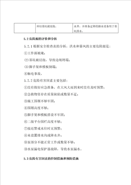 高速公路防洪防汛专项安全方法方案