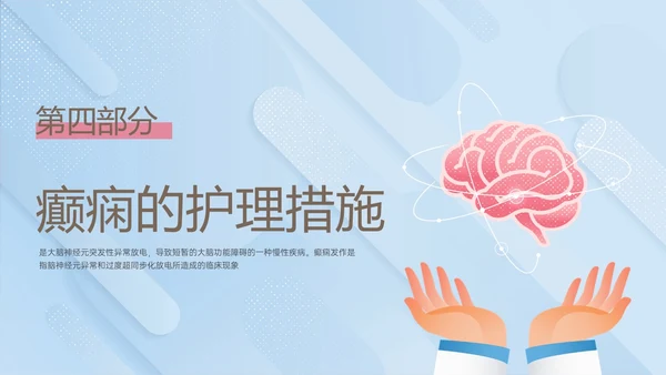 痫病发作的护理查房红蓝简约插画癫痫发作的护理查房PPT课件