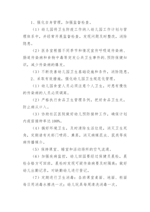 幼儿园传染病防控应急预案_1.docx