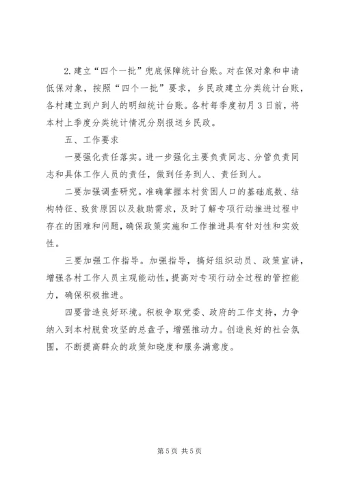 脱贫攻坚低保兜底行动方案.docx