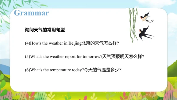 Module 7 Unit 2 It's warm today 课件(共47张PPT)