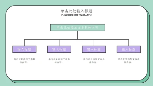 绿紫孟菲斯答辩ppt模板