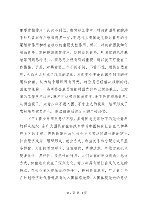 基层团组织建设调研报告.docx