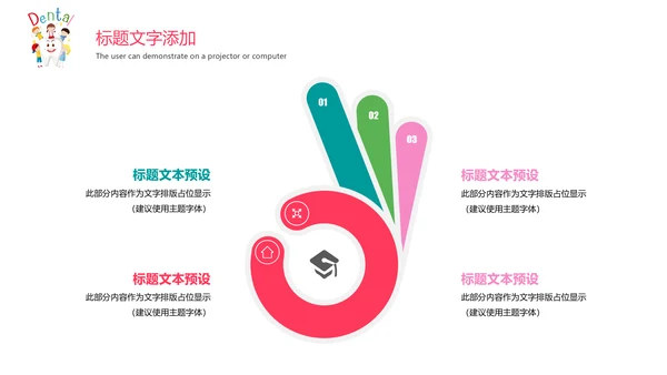 儿童牙齿牙科口腔保健预防与保护PPT模板