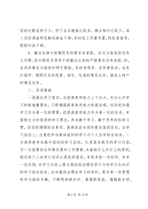 领导班子个人整改方案-20XX年民生活会个人整改方案.docx