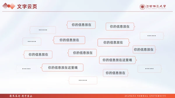 江西师范大学毕业课题论文答辩通用PPT模板
