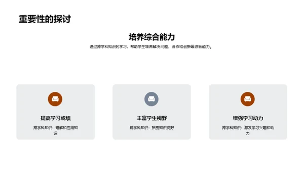 跨学科知识与生活