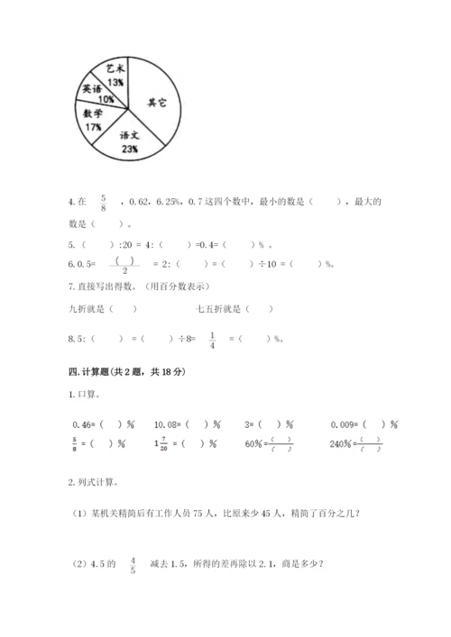 北京版六年级下册数学期中测试卷附答案（b卷）.docx