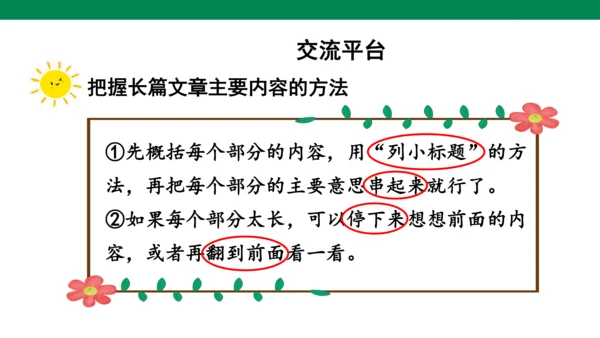 人教版语文四年级下册第六单元 语文园地六 课件