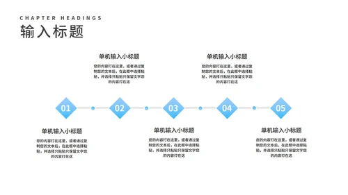 简约风蓝色学生高三高考倒计时PPT模板