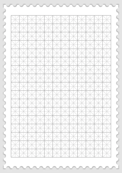 简约米字格田字本学习纸字帖
