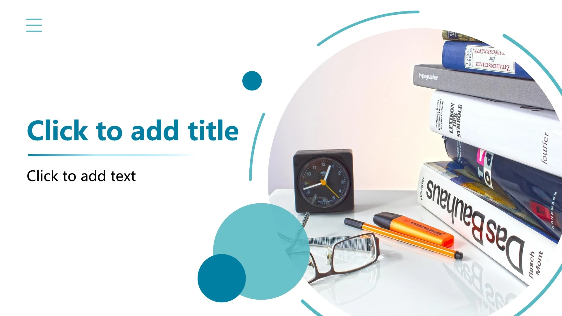 章节页-蓝绿色扁平实景简约风学生毕业答辩PPT单页