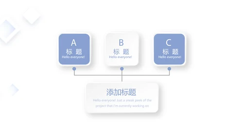 蓝色简约大气医院医疗工作介绍动态PPT模板