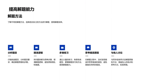 数学难点突破讲座PPT模板