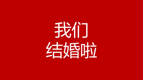 婚礼发布会快闪动画通用PPT模板