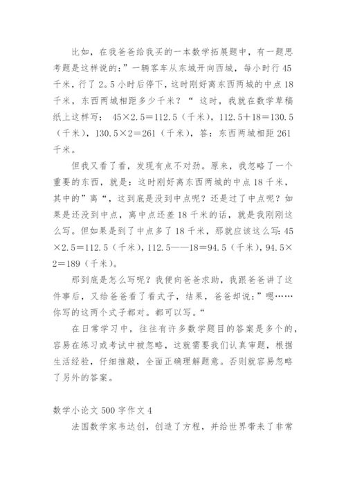 数学小论文500字.docx