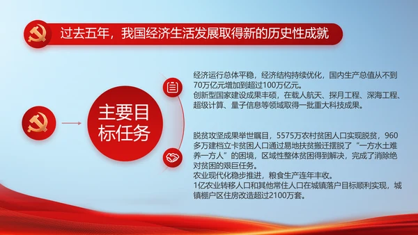 党建党支部年终工作总结汇报PPT党课