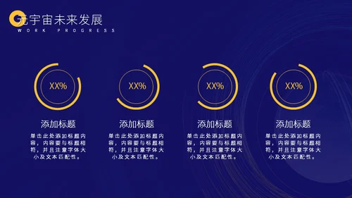 元宇宙发展研究报告通用PPT模板