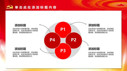 党政机关党支部党建工作报告述职述廉PPT
