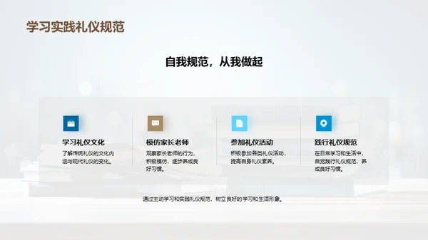 成为礼仪小达人