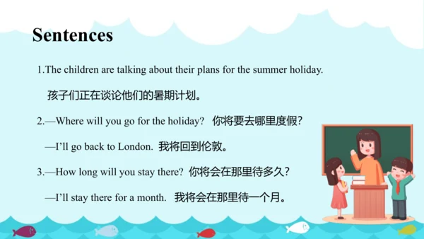 Unit 7 Summer holiday plans Story time & Grammar t