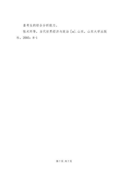 当代政治与经济学习心得 (4).docx