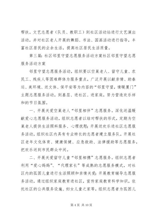 中原西路街道开展“邻里守望,志愿郑州”社区志愿服务活动总结.docx