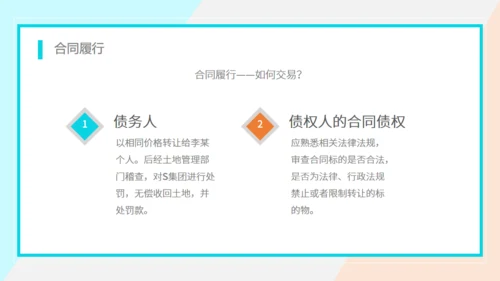 合同法实物培训通用PPT模板